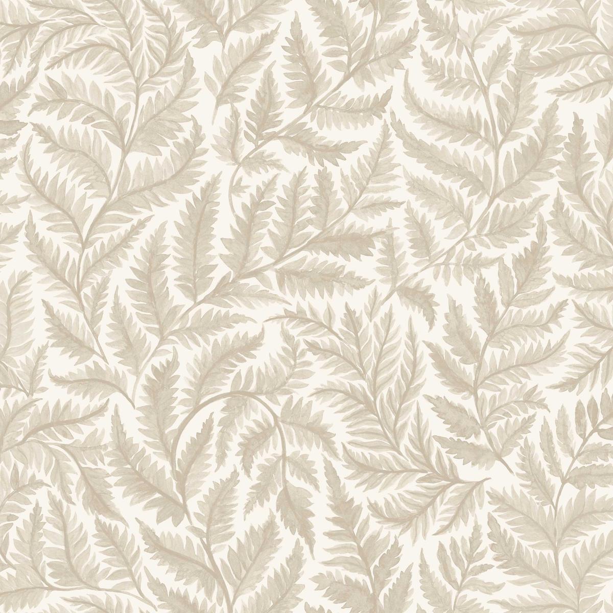 Schumacher Ferns Natural Wallpaper