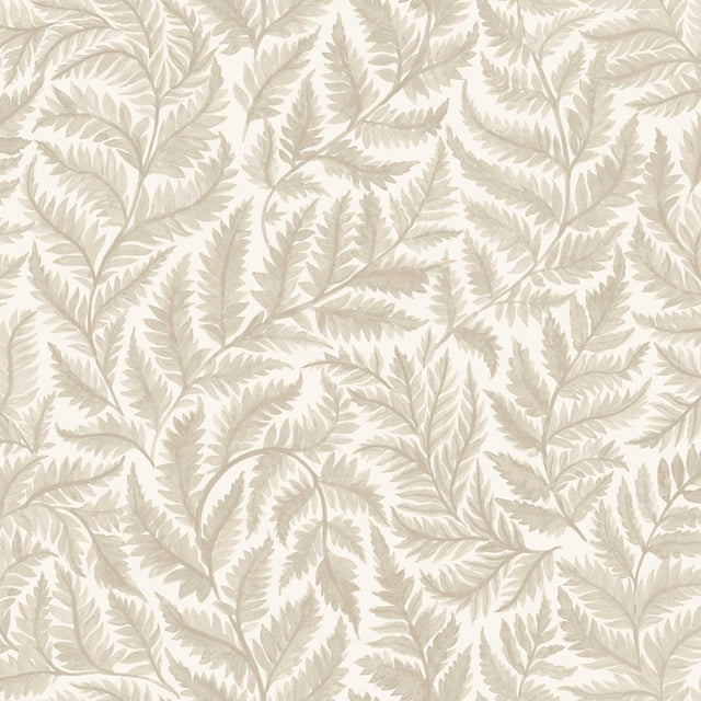 Schumacher Ferns Natural Wallpaper