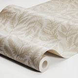 Schumacher Ferns Natural Wallpaper