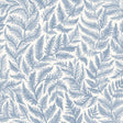 Schumacher Ferns Blue Wallpaper