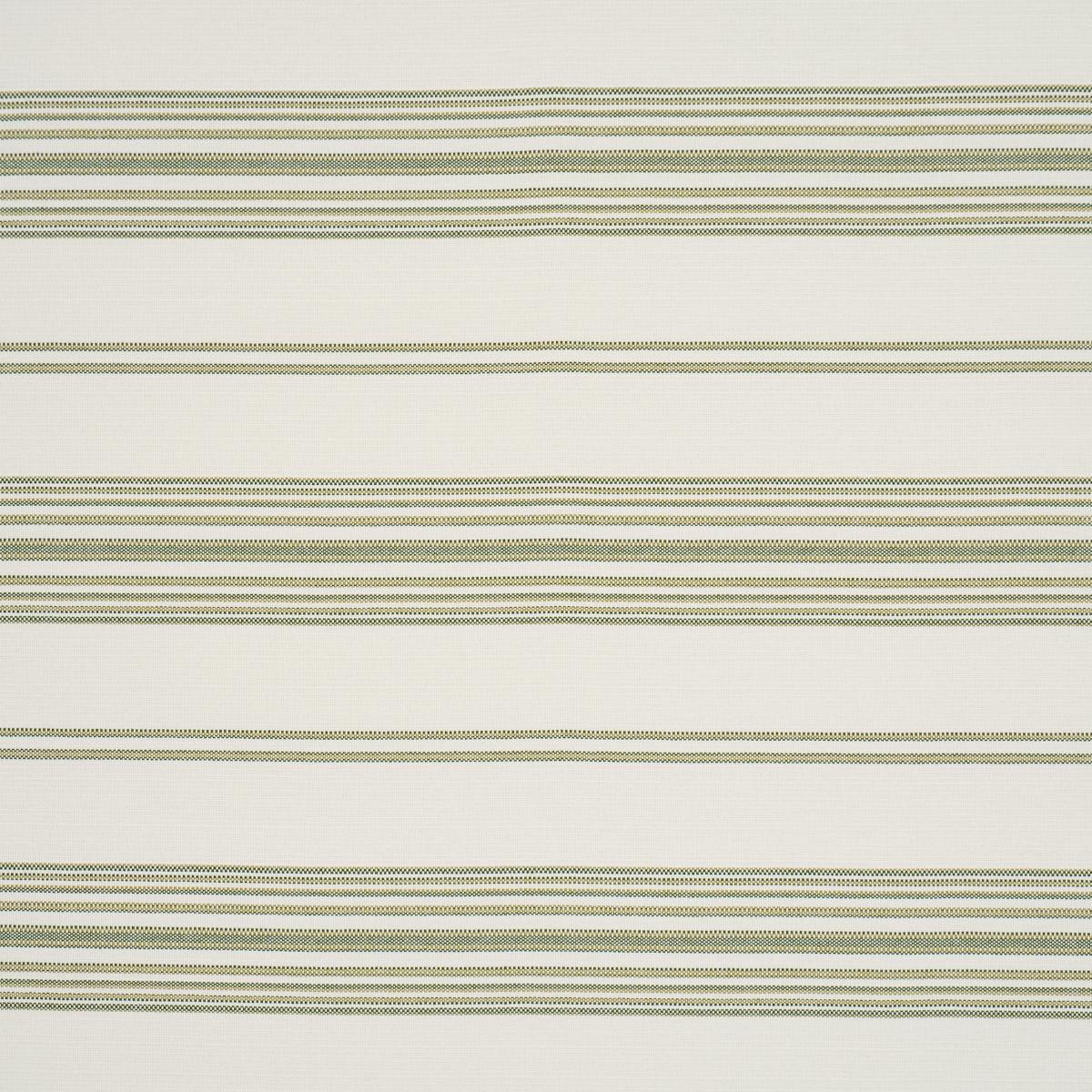 Schumacher Solana Stripe Indoor/Outdoor Green Fabric