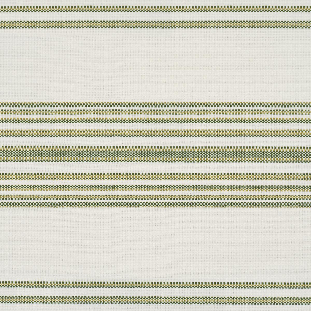 Schumacher Solana Stripe Indoor/Outdoor Green Fabric