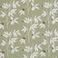 Schumacher Lilla Embroidery Olive Fabric