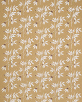 Schumacher Lilla Embroidery Ochre Fabric