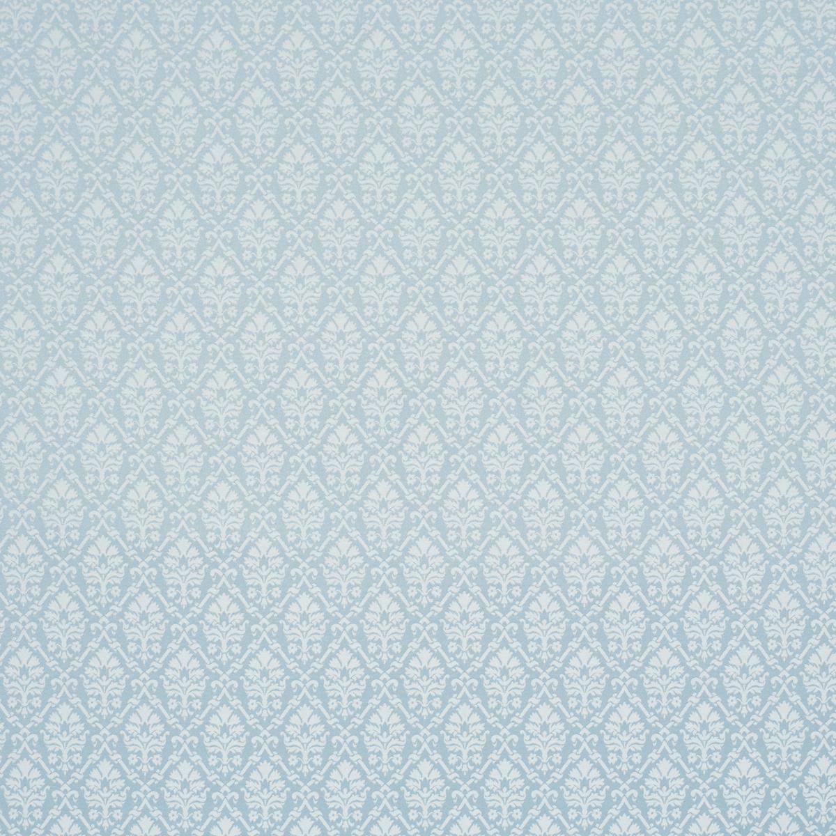 Schumacher Grant Damask Robin'S Egg Fabric