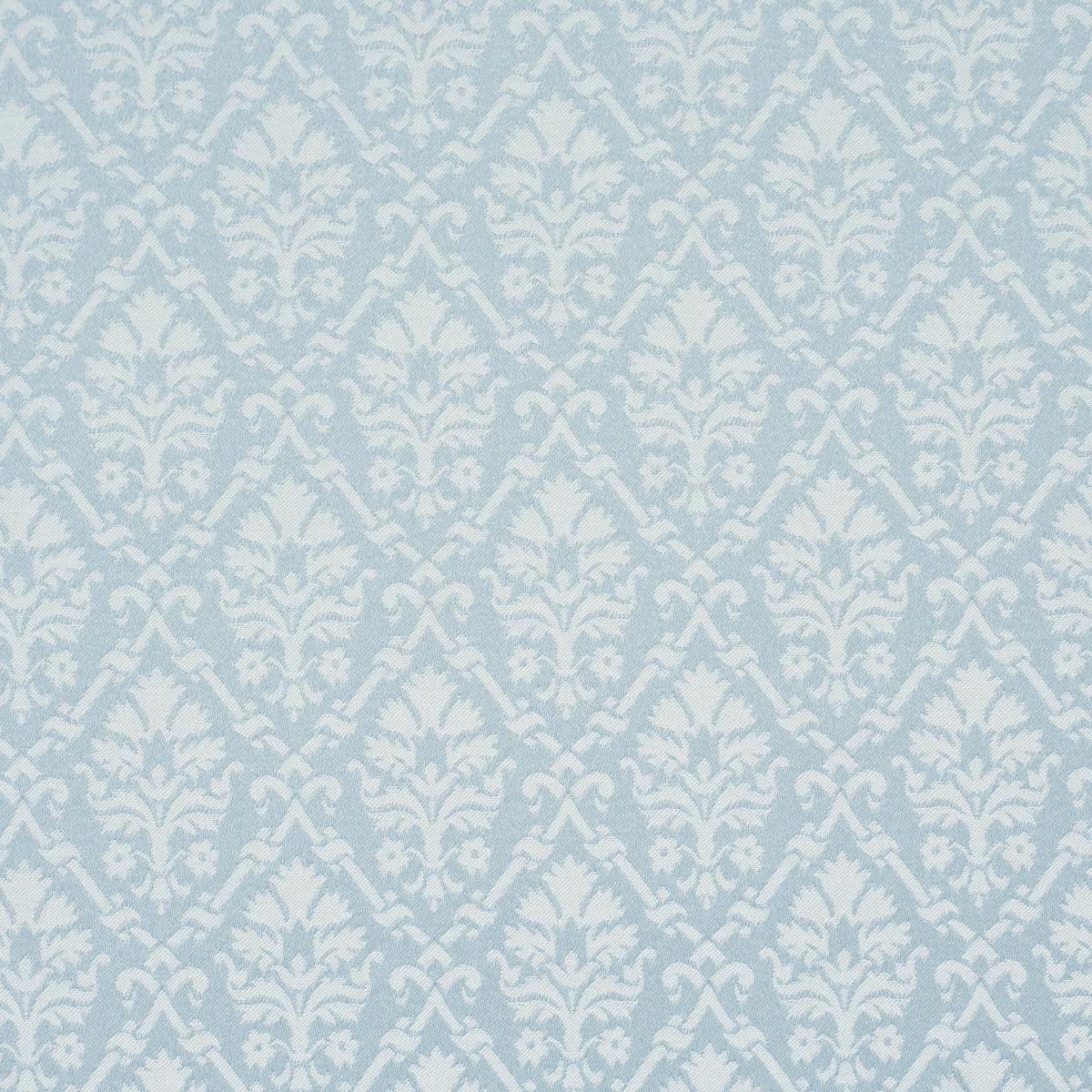 Schumacher Grant Damask Robin'S Egg Fabric