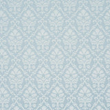 Schumacher Grant Damask Robin'S Egg Fabric
