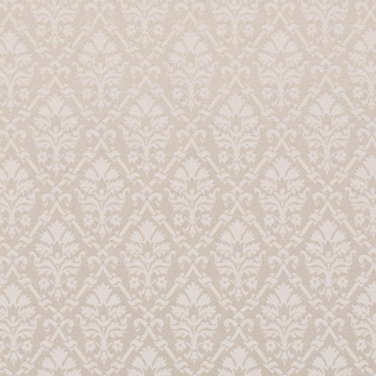 Schumacher Grant Damask Ivory Fabric