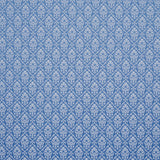 Schumacher Grant Damask Cobalt Fabric