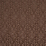 Schumacher Grant Damask Brown Fabric