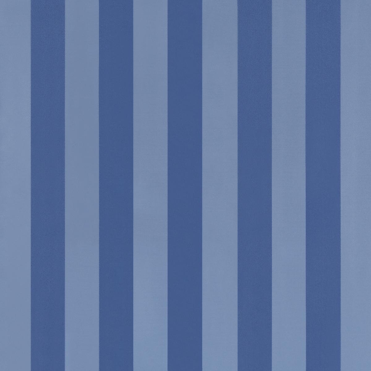 Schumacher Roosevelt Awning Stripe Cobalt Fabric