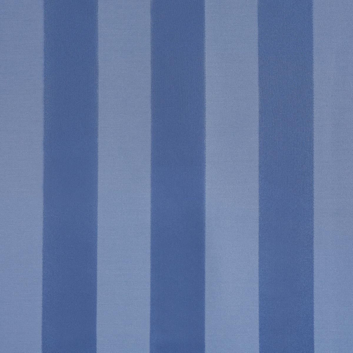 Schumacher Roosevelt Awning Stripe Cobalt Fabric