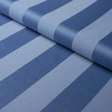 Schumacher Roosevelt Awning Stripe Cobalt Fabric