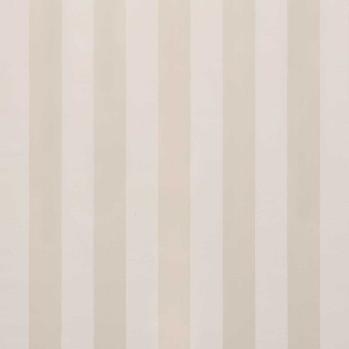 Schumacher Roosevelt Awning Stripe Ivory Fabric