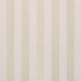 Schumacher Roosevelt Awning Stripe Ivory Fabric