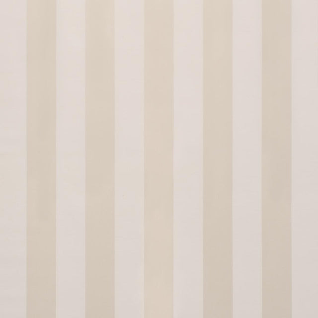 Schumacher Roosevelt Awning Stripe Ivory Fabric
