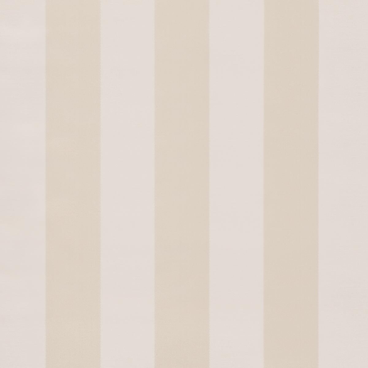 Schumacher Roosevelt Awning Stripe Ivory Fabric