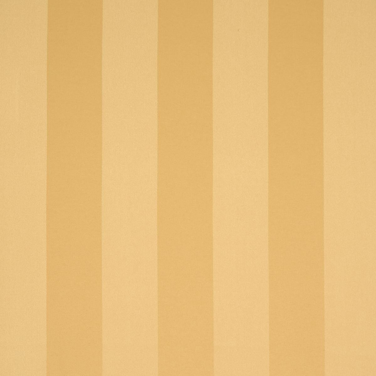 Schumacher Roosevelt Awning Stripe Gold Fabric