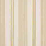 Schumacher Jefferson Tented Stripe Yellow Fabric