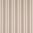 Schumacher Jefferson Tented Stripe Brown Fabric