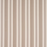 Schumacher Jefferson Tented Stripe Brown Fabric