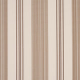 Schumacher Jefferson Tented Stripe Brown Fabric