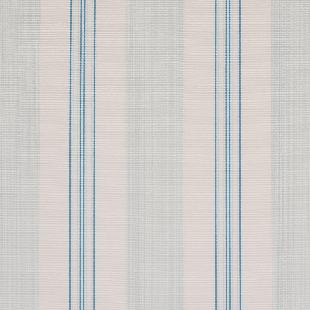 Schumacher Jefferson Tented Stripe Robin'S Egg Fabric