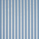 Schumacher Lincoln Small Stripe Blue Fabric