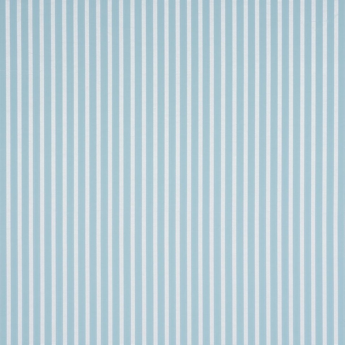 Schumacher Lincoln Small Stripe Robin'S Egg Fabric