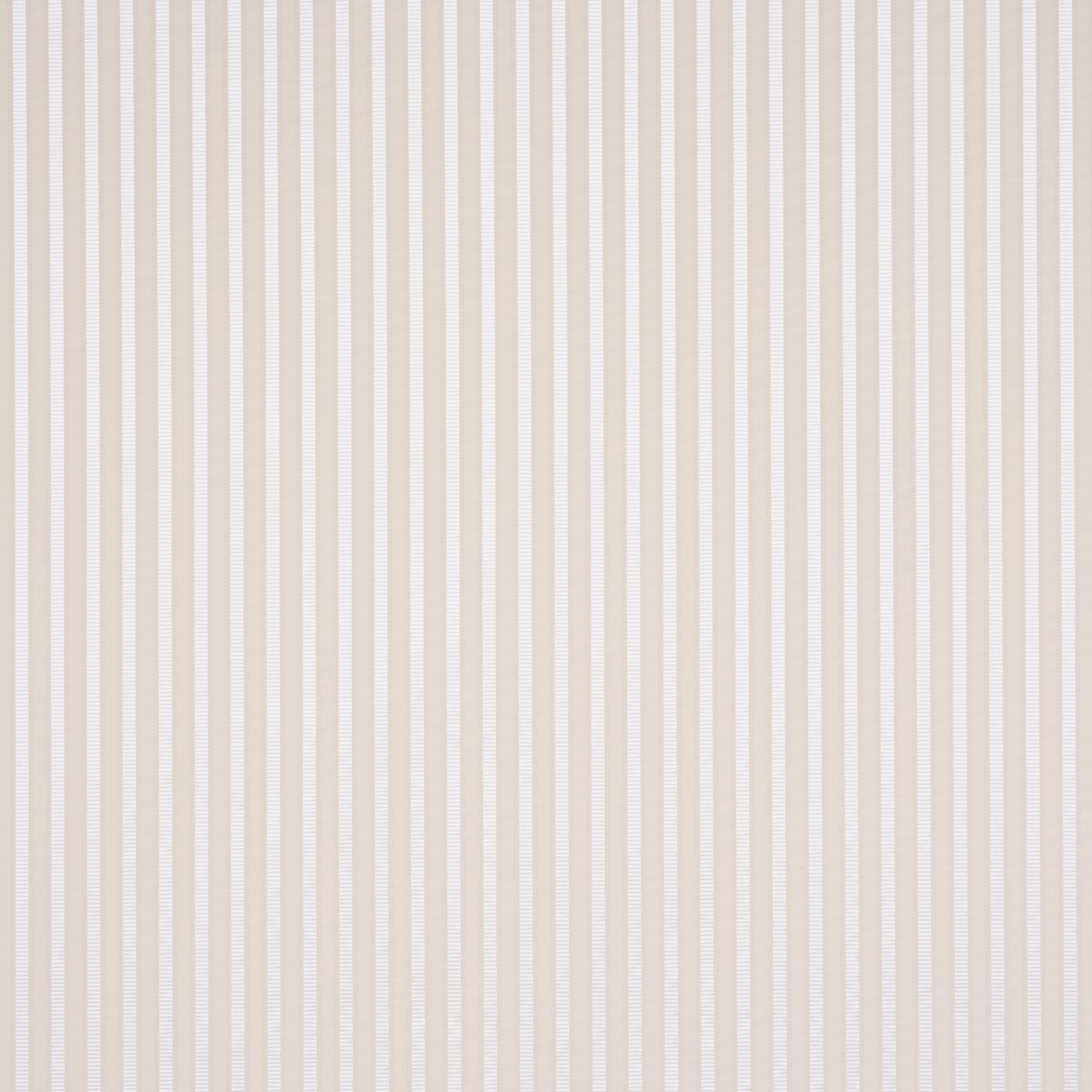 Schumacher Lincoln Small Stripe Ivory Fabric