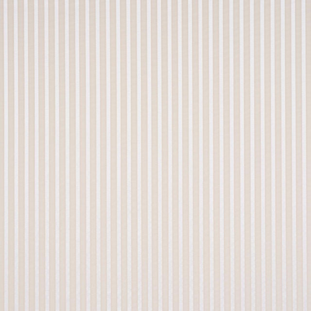 Schumacher Lincoln Small Stripe Ivory Fabric