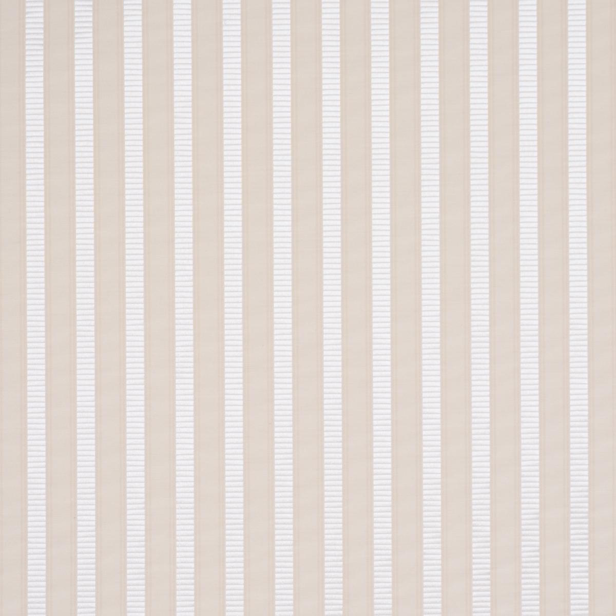 Schumacher Lincoln Small Stripe Ivory Fabric
