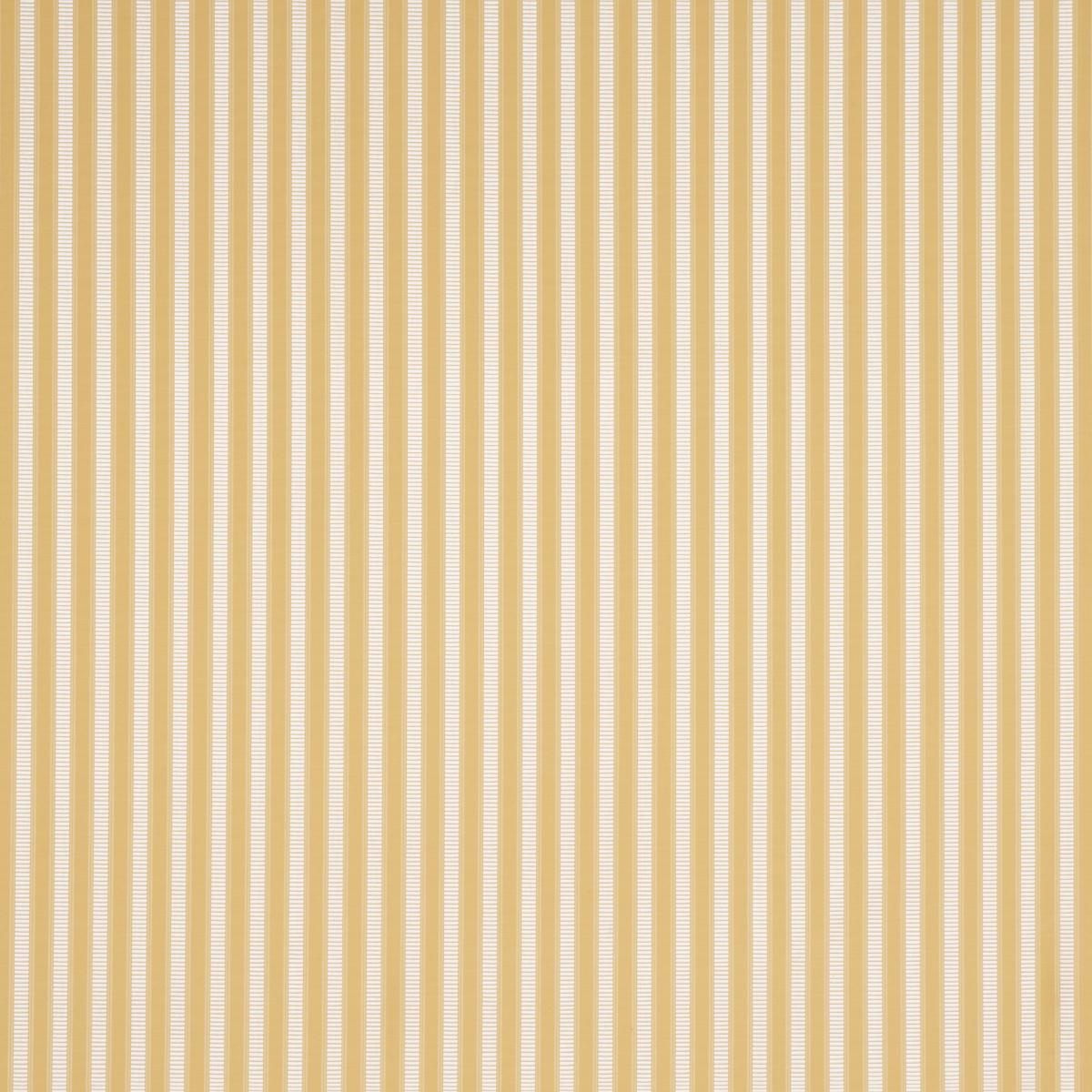 Schumacher Lincoln Small Stripe Yellow Fabric