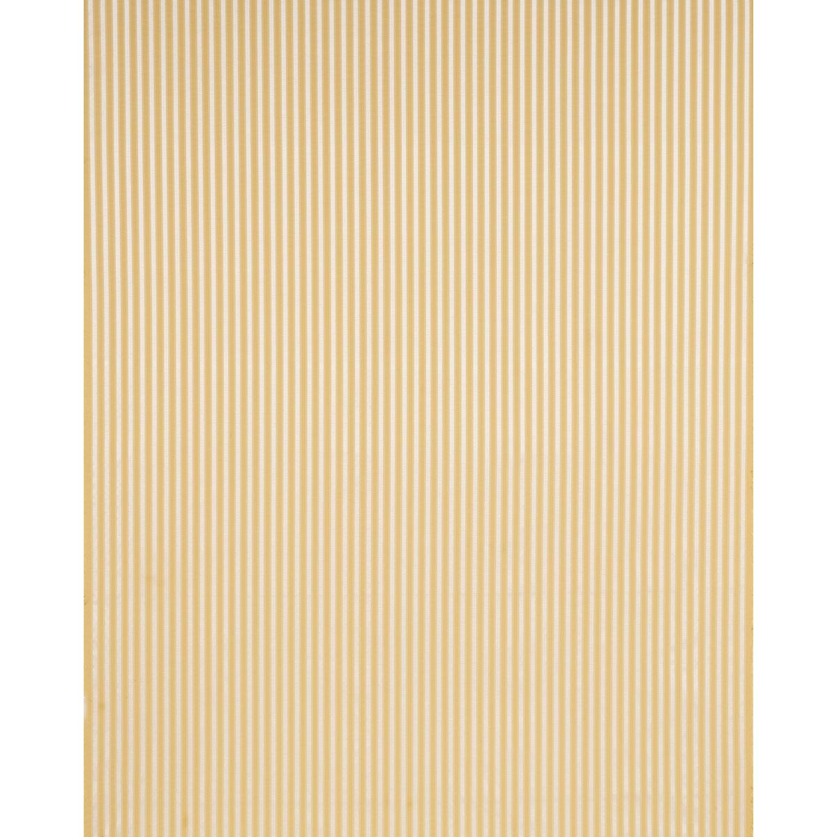 Schumacher Lincoln Small Stripe Yellow Fabric