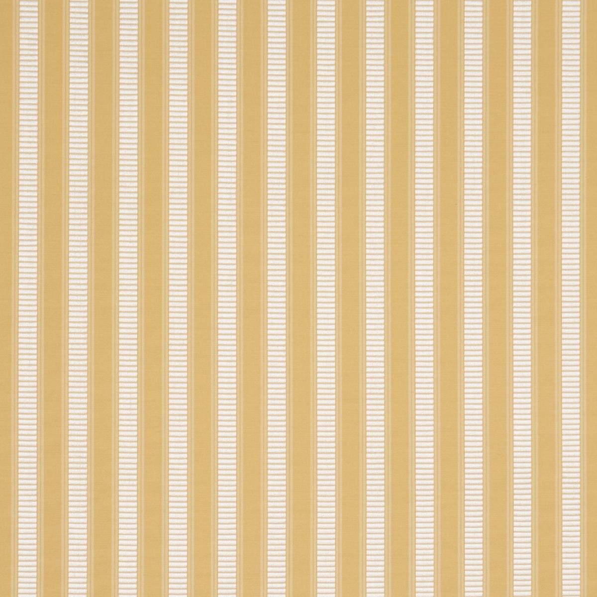 Schumacher Lincoln Small Stripe Yellow Fabric
