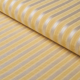 Schumacher Lincoln Small Stripe Yellow Fabric