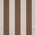 Schumacher Madison Wide Stripe Brown Fabric