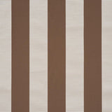 Schumacher Madison Wide Stripe Brown Fabric