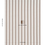 Schumacher Madison Wide Stripe Brown Fabric