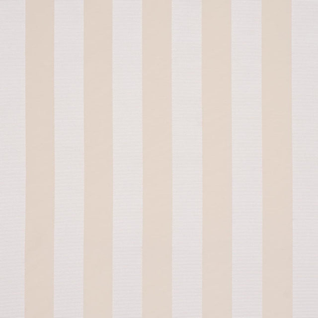 Schumacher Madison Wide Stripe Ivory Fabric
