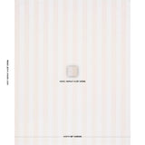 Schumacher Madison Wide Stripe Ivory Fabric