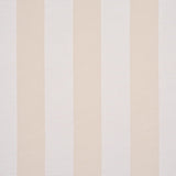 Schumacher Madison Wide Stripe Ivory Fabric
