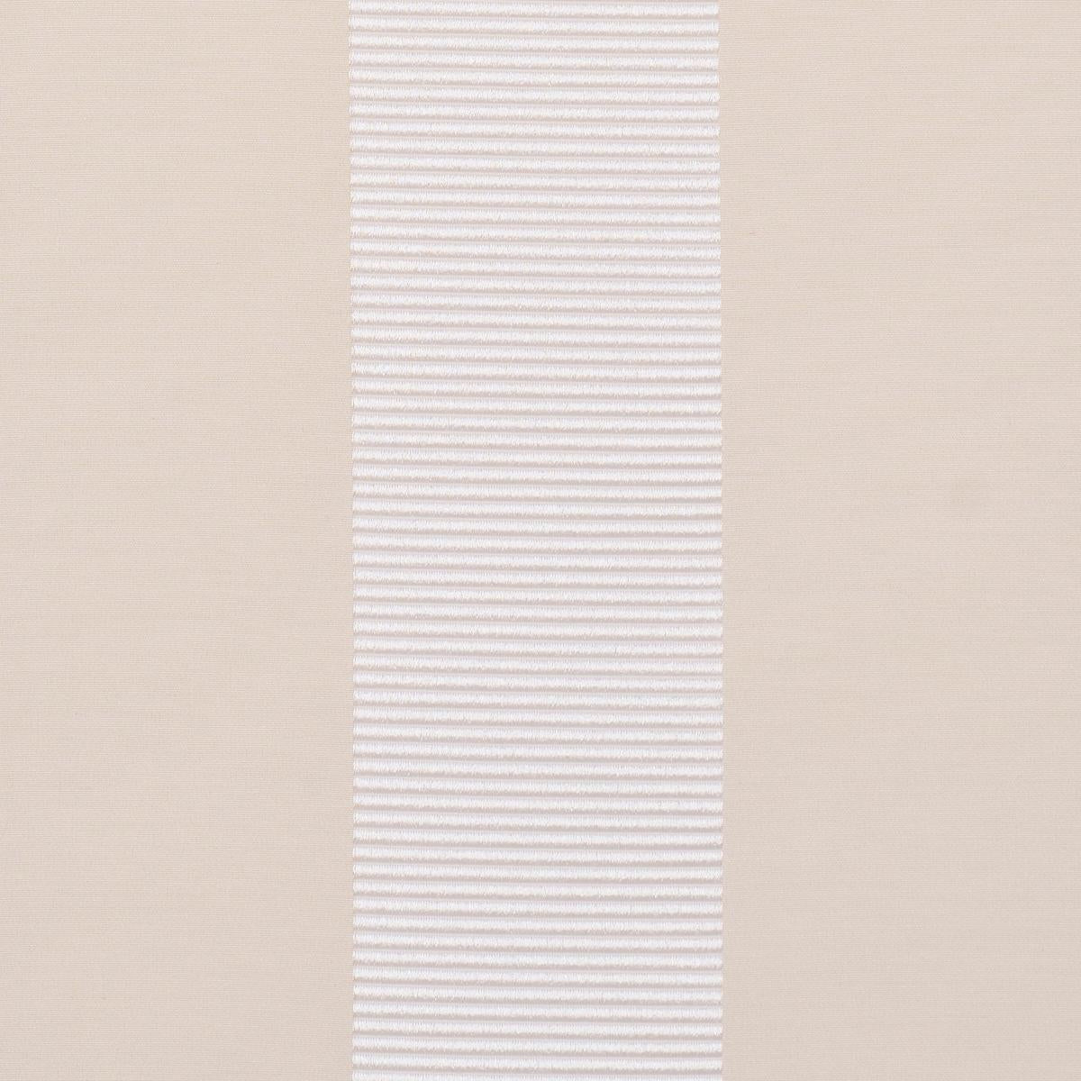Schumacher Madison Wide Stripe Ivory Fabric