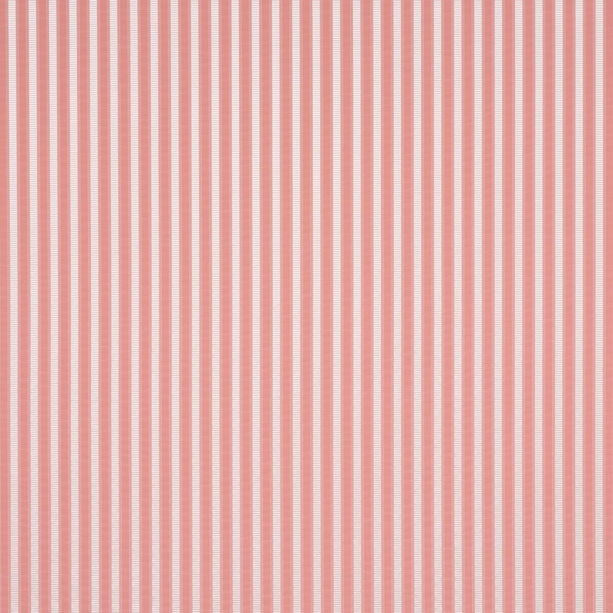 Schumacher Lincoln Small Stripe Pink Fabric