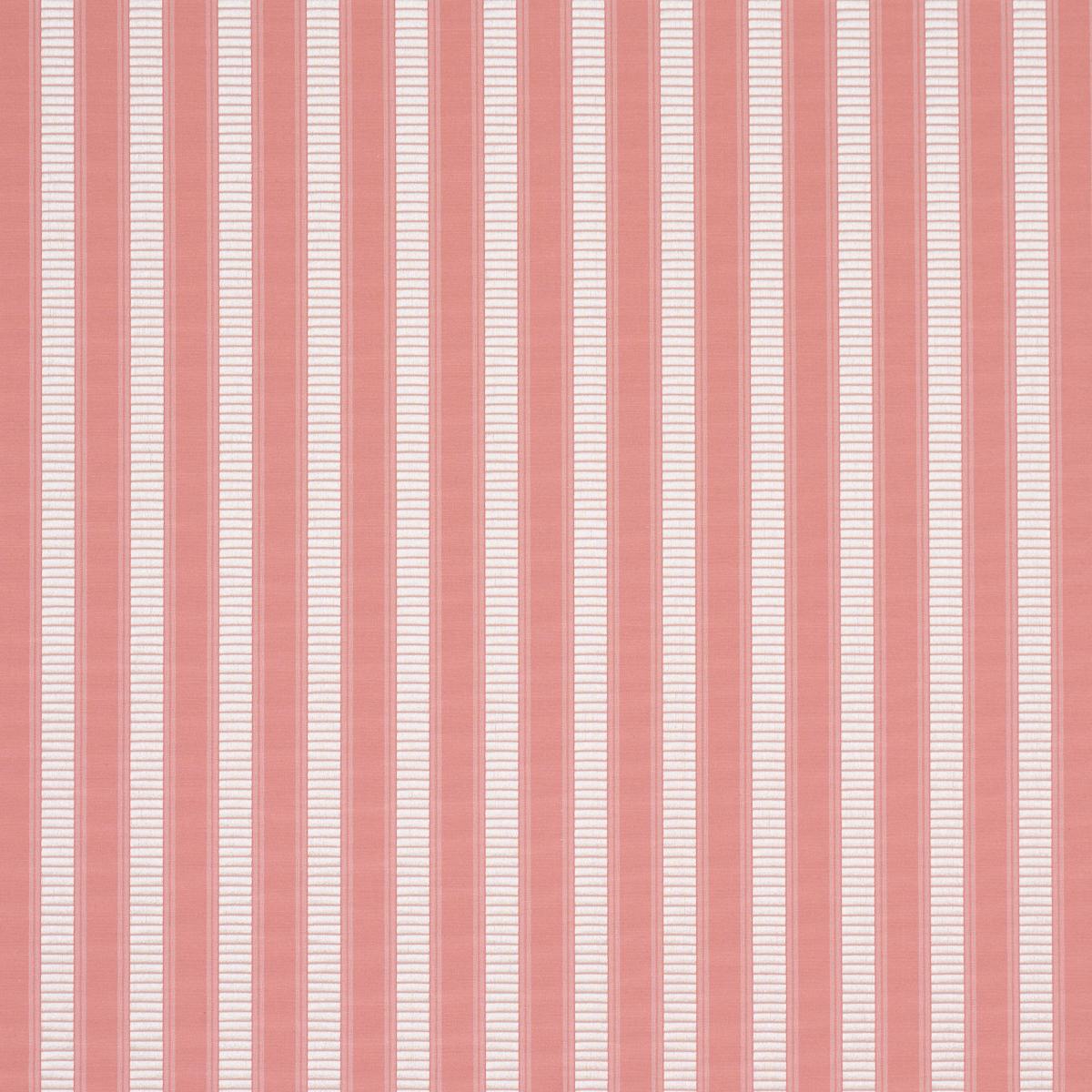 Schumacher Lincoln Small Stripe Pink Fabric