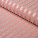 Schumacher Lincoln Small Stripe Pink Fabric