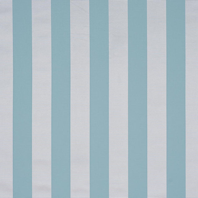 Schumacher Madison Wide Stripe Robin'S Egg Fabric