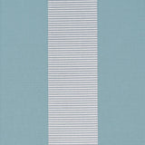 Schumacher Madison Wide Stripe Robin'S Egg Fabric