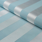 Schumacher Madison Wide Stripe Robin'S Egg Fabric