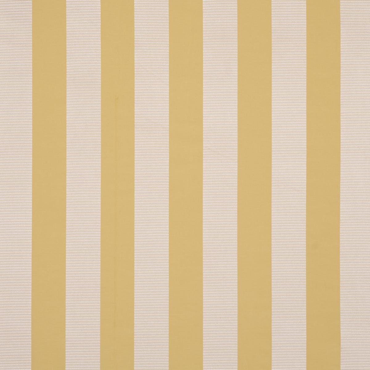 Schumacher Madison Wide Stripe Yellow Fabric